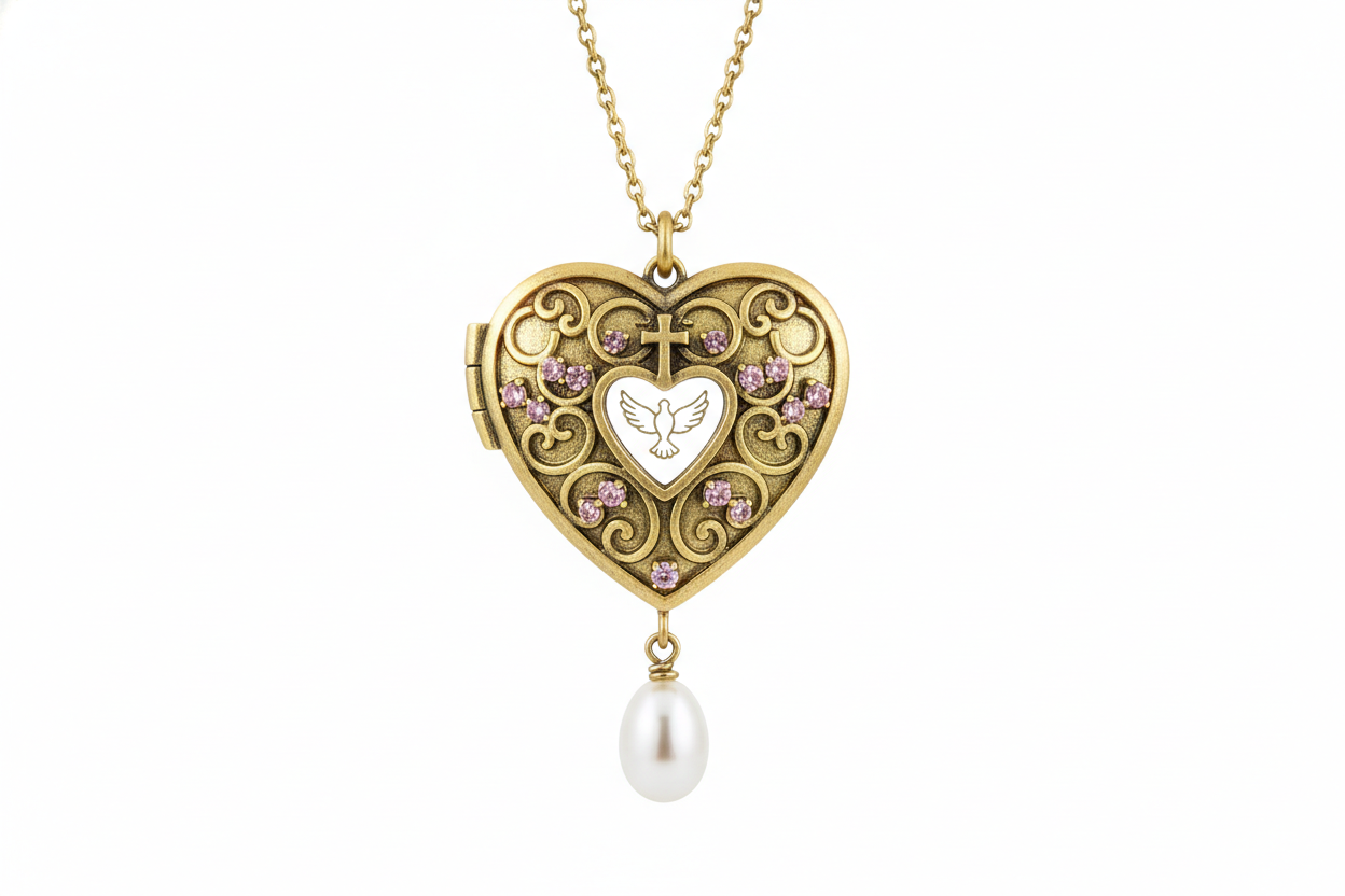 Vintage Heart Locket