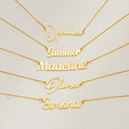 Personalized Cursive Name Necklace™