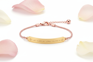 Coordinates of Love Bracelet