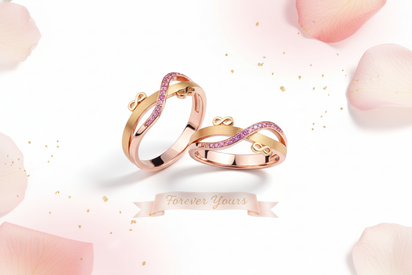 Forever Yours Couple Rings