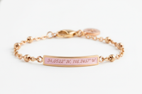 Soul2Soul Custom Coordinates Bracelet