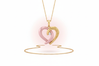 Intertwined Hearts Pendant