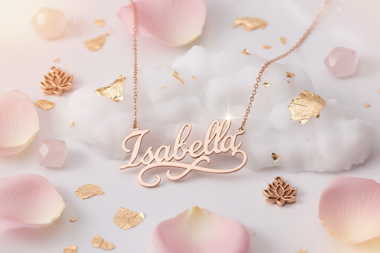 Personalized Cursive Name Necklace
